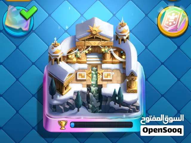 حساب كلاش رويال للبيع 11500 كاس مع كلان او قبيلة