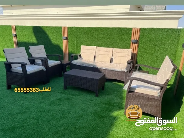 جلسات خارجيه للحدائق بلاستيك مقوى عالي الجوده صناعه اردني ماركة توب