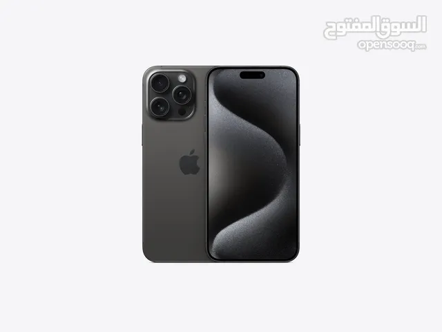 iPhone 15 Pro Max, Black Titanium, 256GB (Middle East version) Brand new