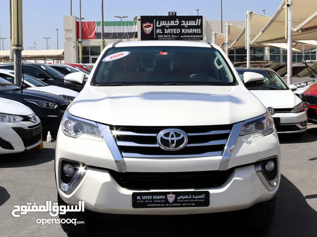 TOYOTA FORTUNER 2020 GCC EXCELLENT CONDITION WITHOUT ACCIDENT