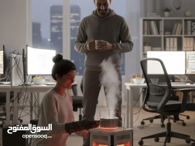 للبيع مدفأة + موقد طهي من الأعلى توصيل 58 باطل كمية متوفرة ودفع عند استلام سوما رخيسة