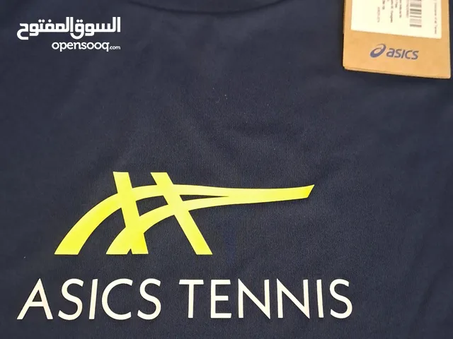 Brand new asics gym tshirts  with tag  7bd  suitable for gym ,yoga,running ,