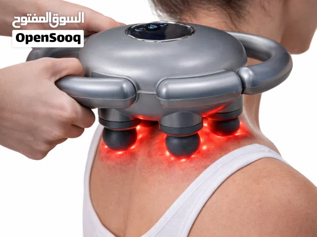 جهاز مساج رباعي الرؤوس الذكي مع شاشة رقمية (Four Head Massager FH-380)