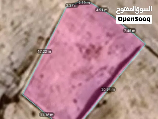 ارضيه للبيع مساحة 6لبن عشاري حر جربه مال زراعي جاهزه علئ شارعين 10م × 10م مخطط دوله معتمد