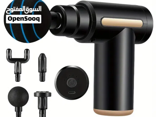 مسدس المساج القابل لإعادة الشحن مع ست سرعات مختلفة Rechargeable Massage Gun