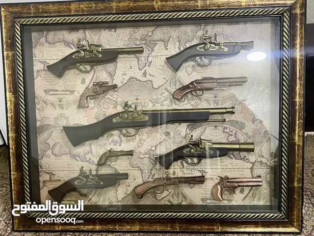 For sale: Antique Gun Collection Frame  50 OMR ONLY