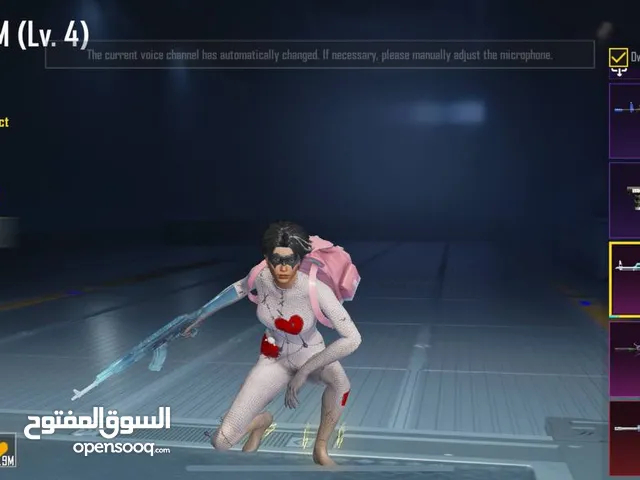 حساب ببجي موبيل للبيع مستوى 86 به اهم 3 m4 في اللعبه