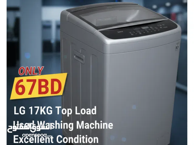 LG 17KG Excellent Condition Used Washing Machine Only 67BD