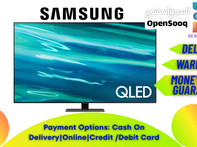 Samsung 55 Inch Smart 4K Ultra HD QLED TV - 55Q80A - Free Delivery With Warranty