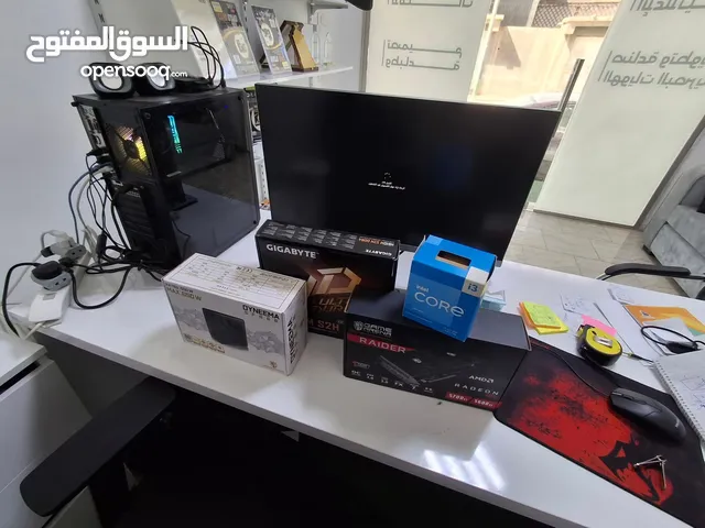 تجميعة كمبيوتر للبيع  مدة الاستعمال: شهرين فقط (استخدام تصميم) سبب البيع: التطوير