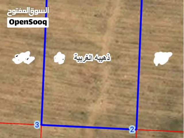 للبيع اراضي العاصمة قرية الذهيبه الغربيه حوض خربة الذهيبه الجنوبيه مساحة القطعه 1287 م 2 سعر 24 الف