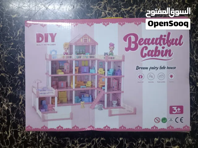 Brand New / Unused DIY "Beautiful Cabin" 3-Story Dollhouse Set (Model 3219)