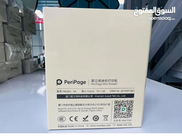 طابعة بيسوفايس الحرارية الصغيرة A6، طابعة جيب لاسلكية بتقنية البلوتوث، طابعة إيصالات بملصقات صور