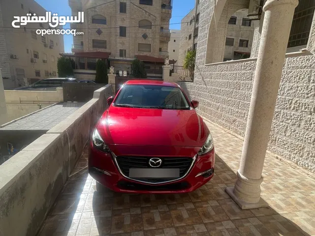 مازدا Mazda  2018 -3لون احمر Luxury