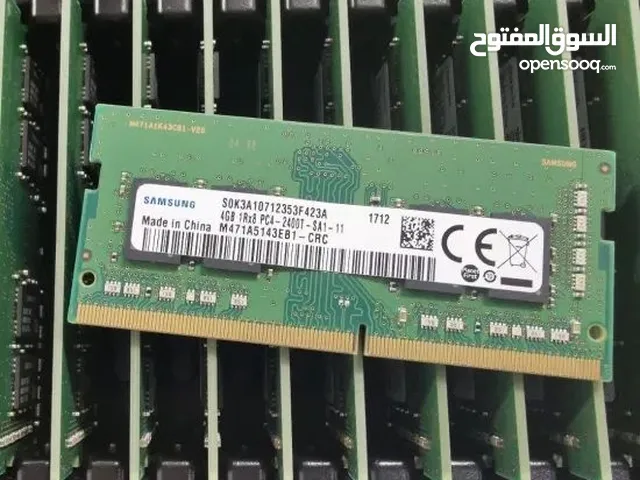 رام  8 قيقا DDR4  بسرعة 2400