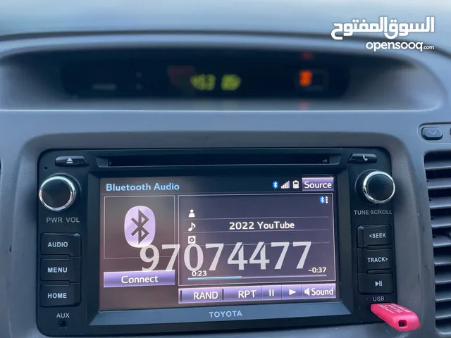 بلوتوث كامري كرولا ياريس هايلكس هايس راف فور كورولا برادو اف جي
