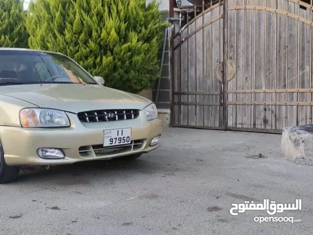 هيونداي فيرنا 2001 فل كامل فحص كامل 7 جيد بدون ملاحضات