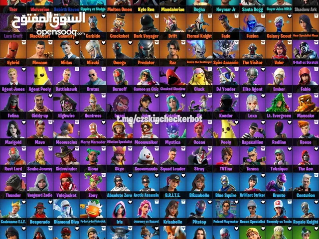 حساب فورت نص سيزون 2 وسيزون 3 كامل