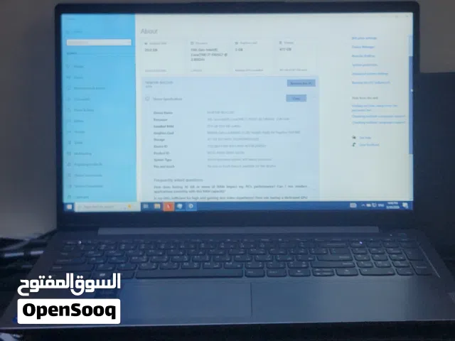 لاب توب لينوفو (Lenovo) بمواصفات ممتازة ونظيفة جداً