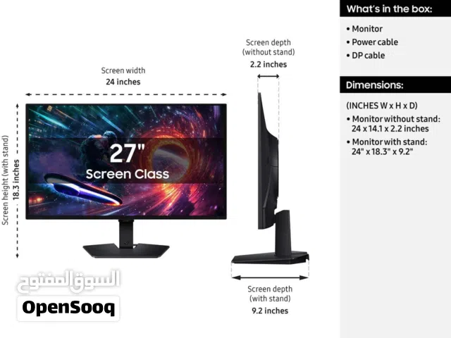 QD-OLED 2K 180hz Gaming Monitor