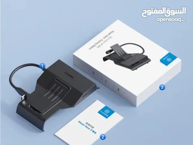 Steam Deck docking station شبه جديد للبيع فيديو لمعرفه اكتر للمنتج