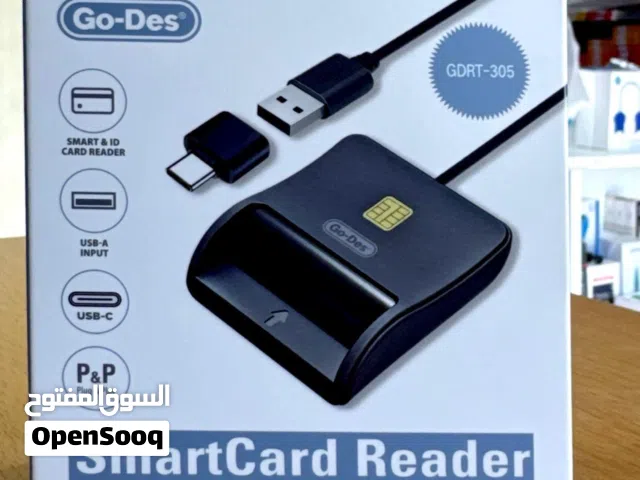 قارئ البطاقة الشخصية USB/USB-C Go-Des Smart Card Reader