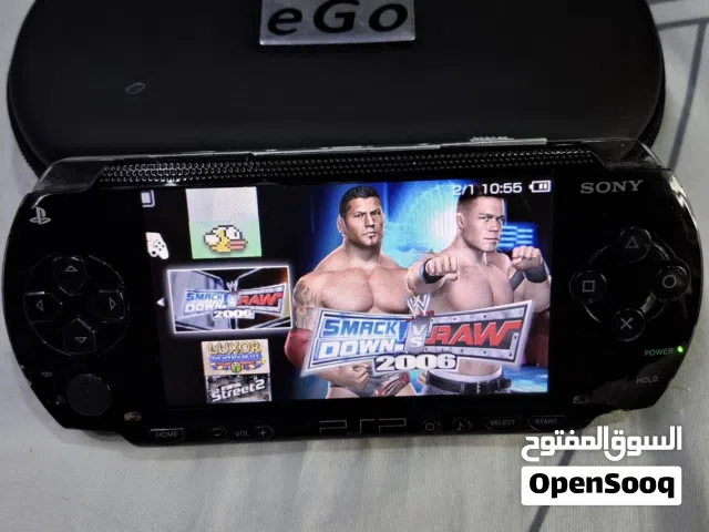 PSP SONY P1000 MODEL.BLACK COLOR WITH 8GB SONY SDCARD  50games