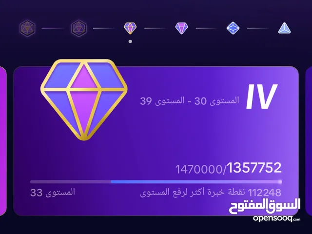 حساب تيك ليفيل 33