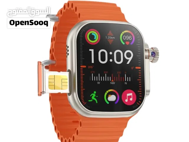 ساعة سمارت بمدخل شريحه+3 استيك هديه مناسب للجنسين