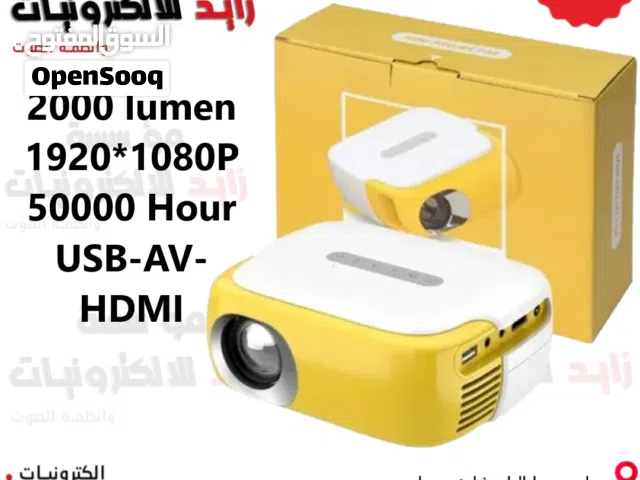 داتا شو ( PROJECTOR ) للعرض FULL HD يعطي لغاية 150 انش