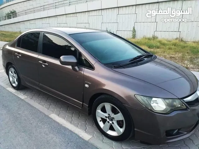 HUNDA civic Grey Model 2010 GCC