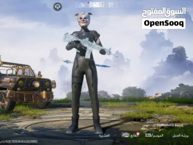 حساب ببجي نادر
