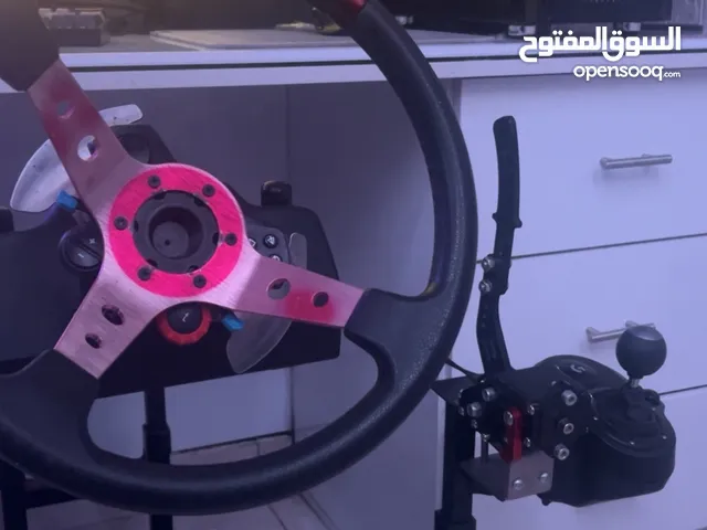 Steering wheel Logitech G29 محاكي طبق الاصل دركسون مع هاند بريك و جير الأصلي