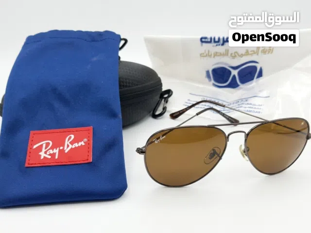 نظارة Ray-Ban (هاي كوبي درجة أولى) للبيع يا شباب اللي يدور على الفخامة وبسعر سمح، عندي نظارة ري