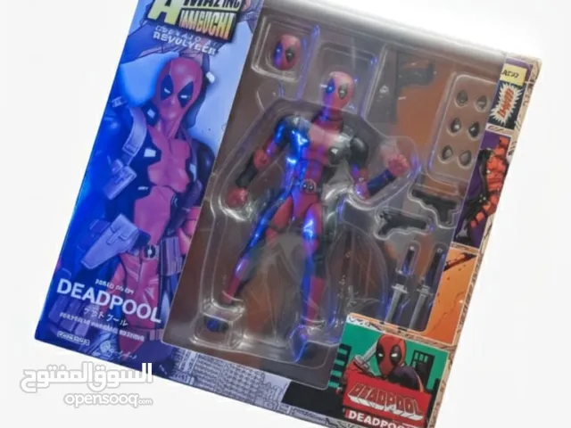 مجسم ديدبول مفصلي جديد و ساعات الاكتروني جديده و سماعات جديد