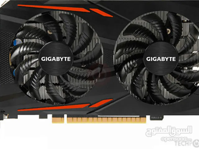 GIGABYTE GTX 1050 Ti كرت شاشه