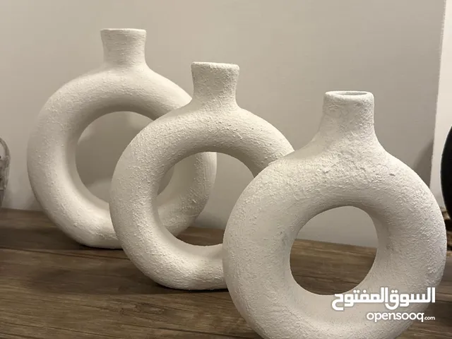 فازات ومزهريات مشكلة شغل يدوي فاخر