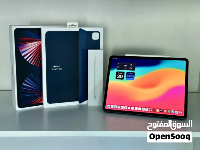 iPad Pro M1 12.9 inch + Apple Pencil 2nd Gen + Apple Smart Folio Case