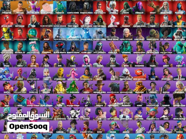 OG FORTNITE ACCOUNT WITH 185 SKINS WITH Renegade Raider skins, Neo Versa and RARE skins