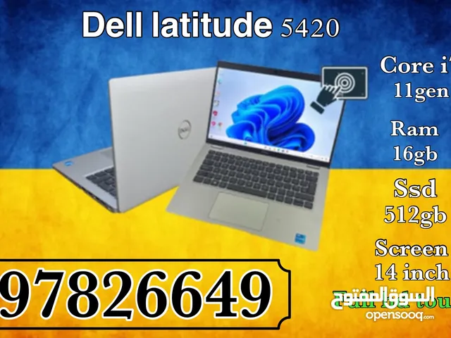 اقوى عروض الصيفDELL LATITUDE 5420 CORE I7 بحالة ممتازة كالجديد