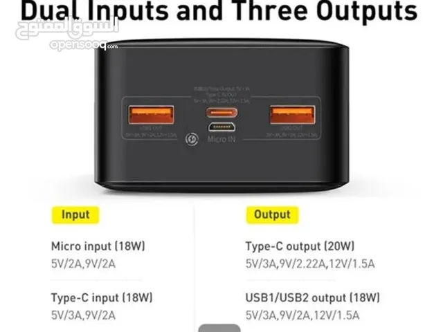 Baseus BiPow 30000mAh / 20W Fastcharge