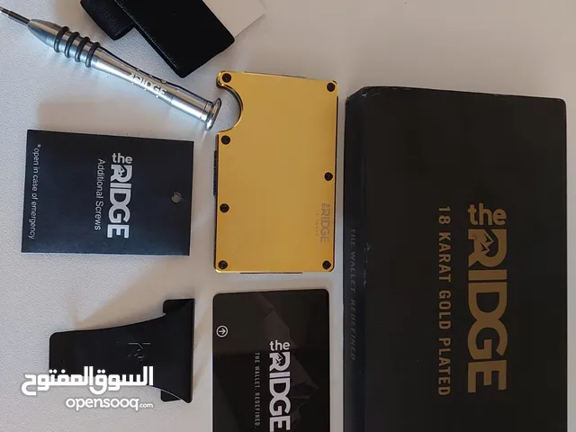 The RIDGE Wallet 18K GP