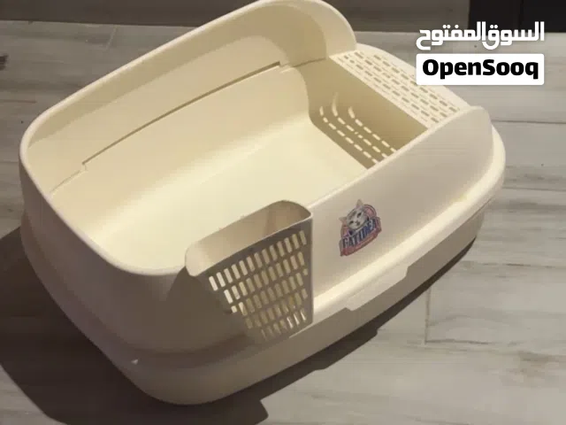 used litter box