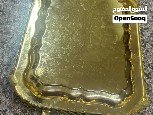 صينية معدن ذهبي جديدة للبيع ب 5