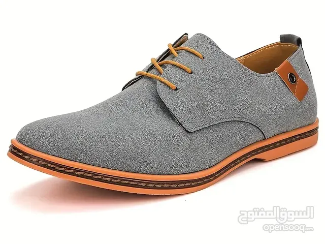 Classic Men's Leather Oxford Shoes: Perfect for Outdoor Wear All Year Round- 6 colour EU 38-46
