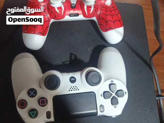 بلاستيشن 4سلم 500جيجا مش مفتوح علفحص مع سيدي جي تي اي مش معدله