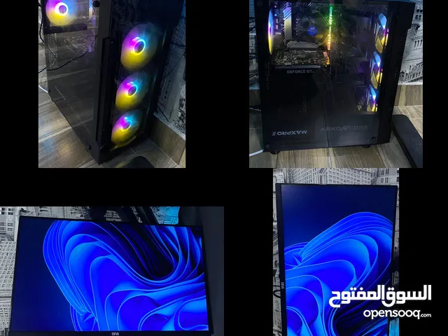 للبيع PC gaming و شاشه ديڤو