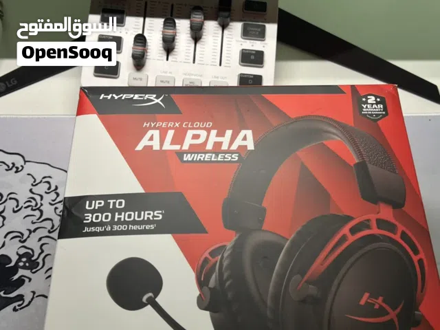 سماعات هايبر إكس كلاود الفا وايرلس للبيع ب350