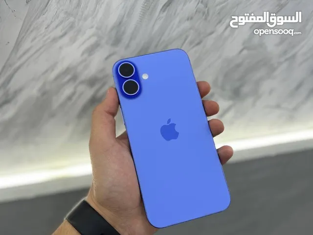 ايفون 16 بلس 512 جيجا لون زهري او اسود او ازرق مميز اجهزة لا تعد انها مستخدمة نسبة البطارية 100%