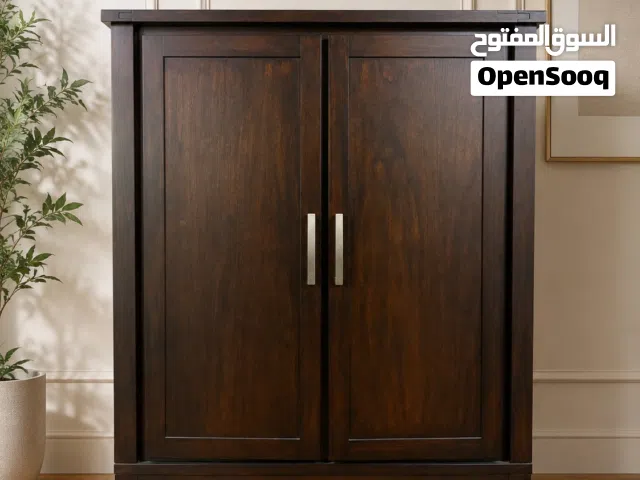 Beautiful wood cabinet original The one with the ONE logo .